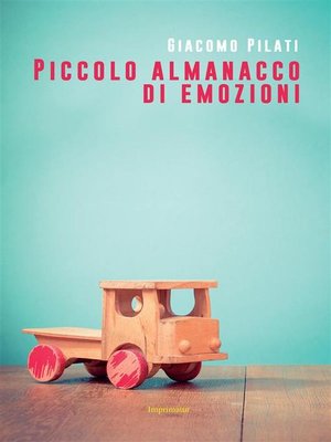 cover image of Piccolo almanacco di emozioni